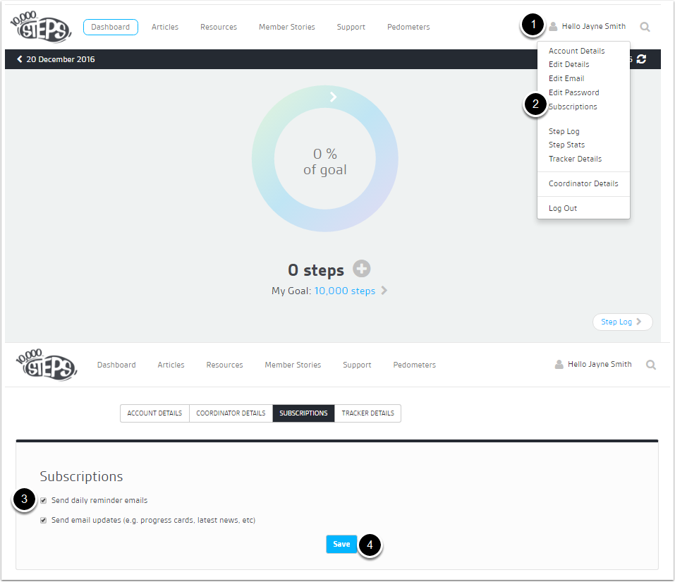 Updating subscriptions Image