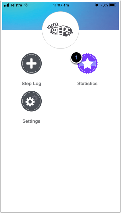 View stats Step 2