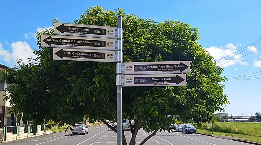 Mackay Walkway Signage