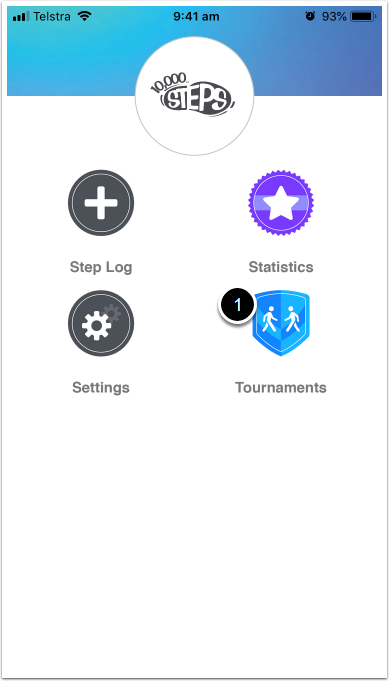Viewing Tournament Step 2